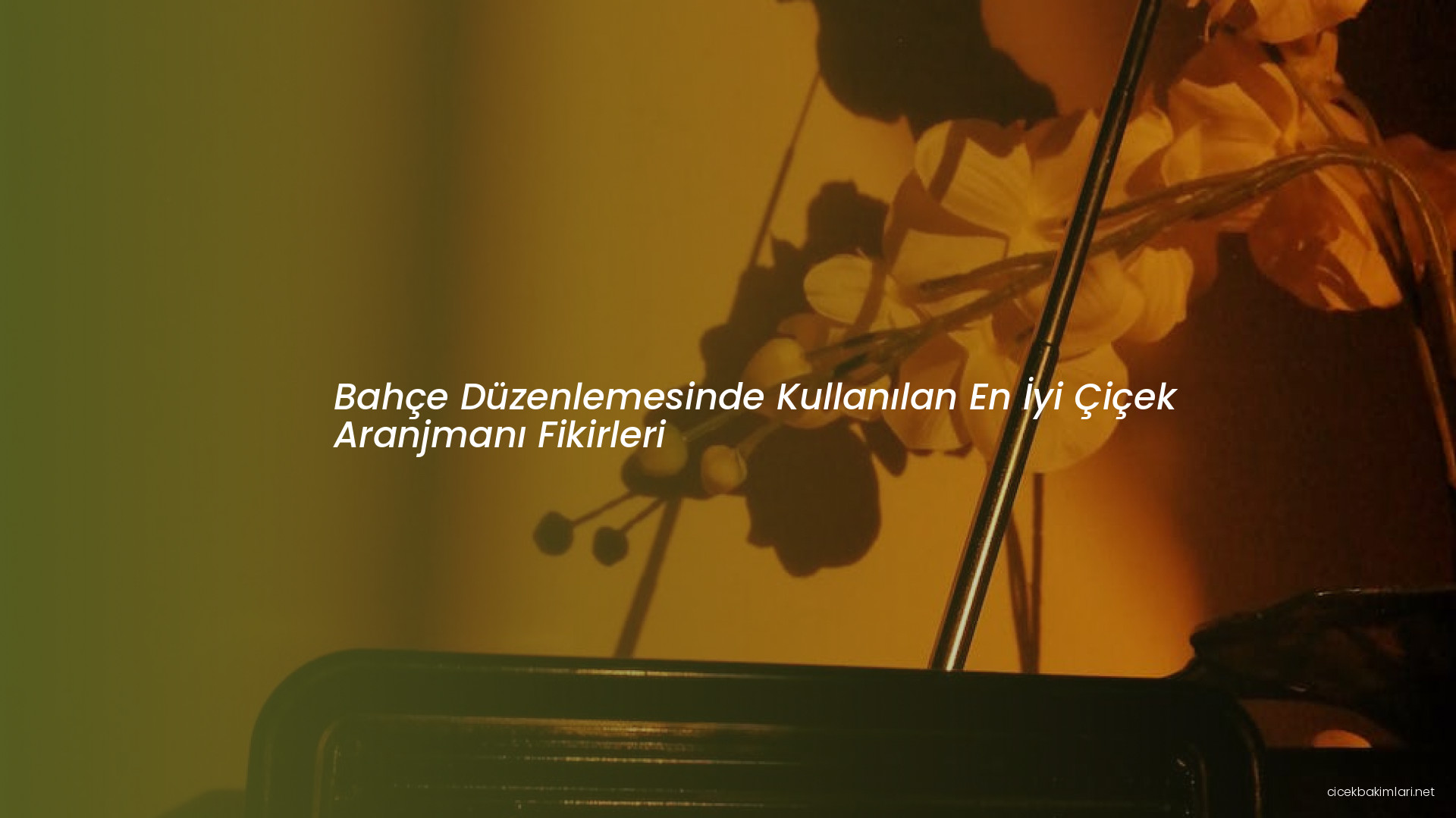 Bahçe Düzenlemesinde Kullanılan En İyi Çiçek Aranjmanı Fikirleri