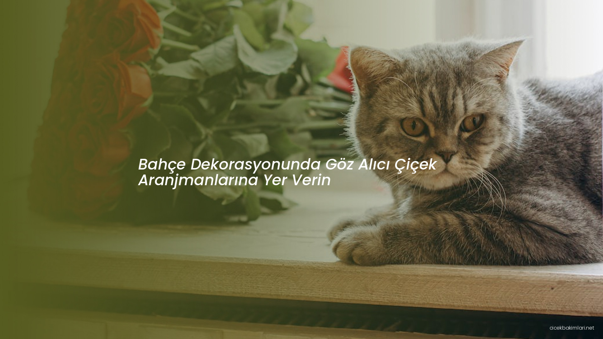 Bahçe Dekorasyonunda Göz Alıcı Çiçek Aranjmanlarına Yer Verin