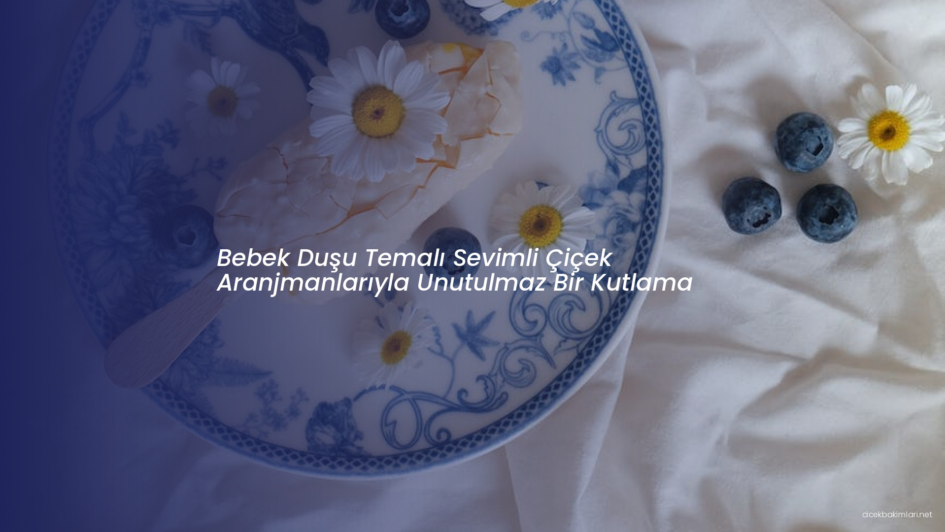 Bebek Duşu Temalı Sevimli Çiçek Aranjmanlarıyla Unutulmaz Bir Kutlama