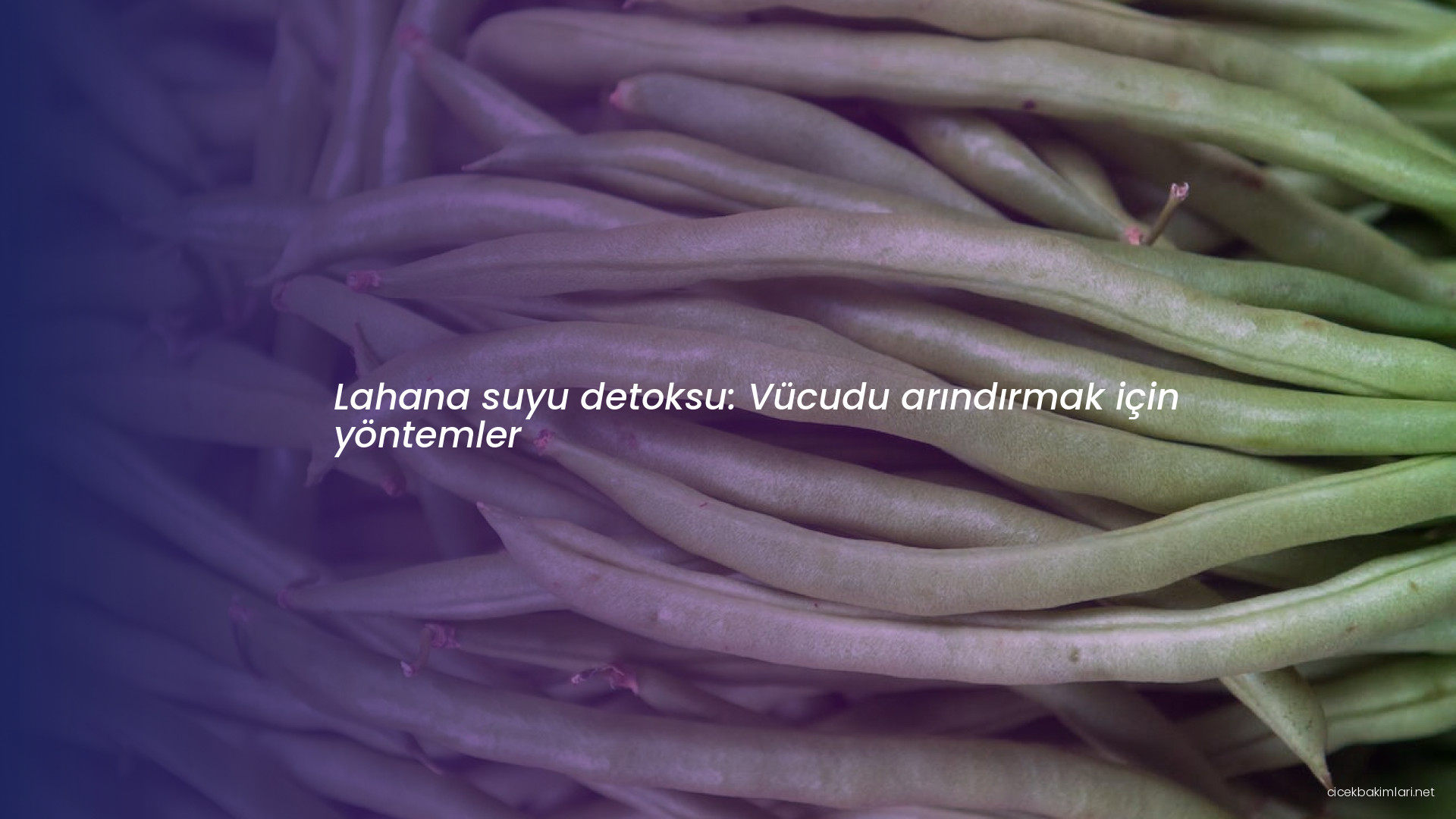 Lahana suyu detoksu: Vücudu arındırmak için yöntemler