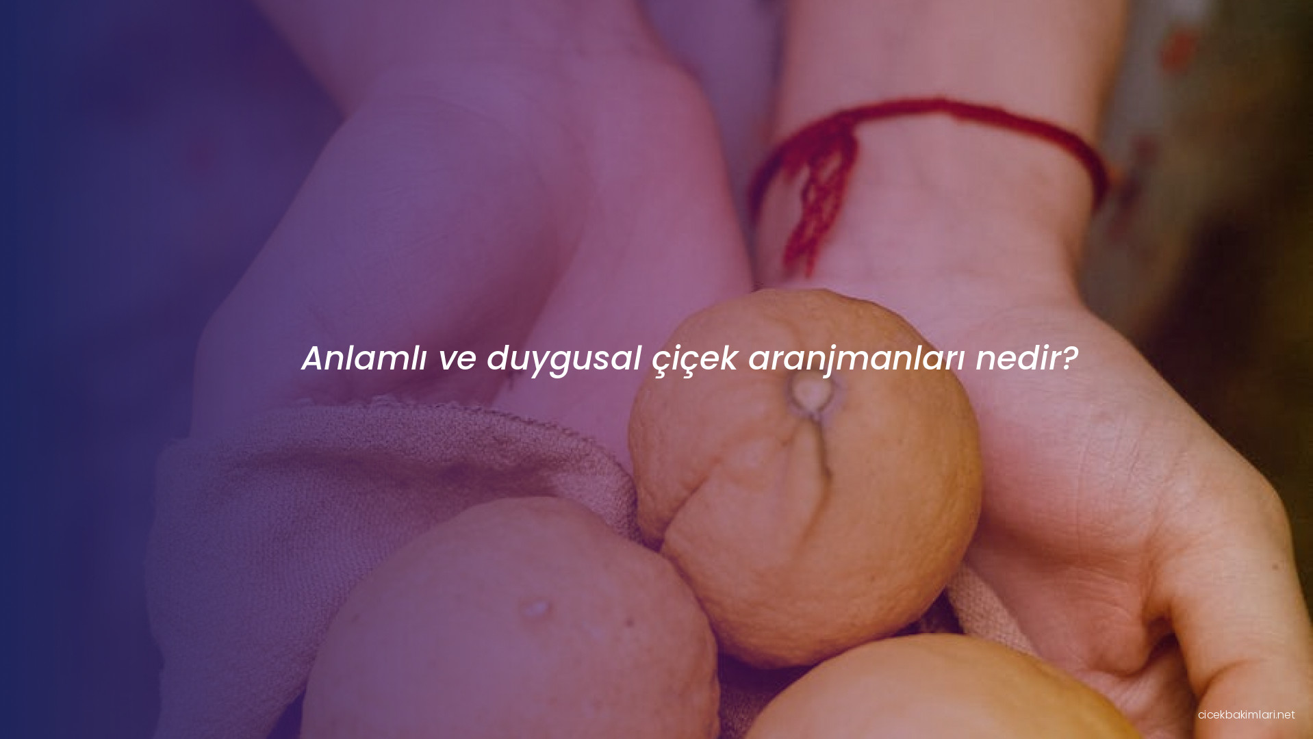 Anlamlı ve duygusal çiçek aranjmanları nedir?