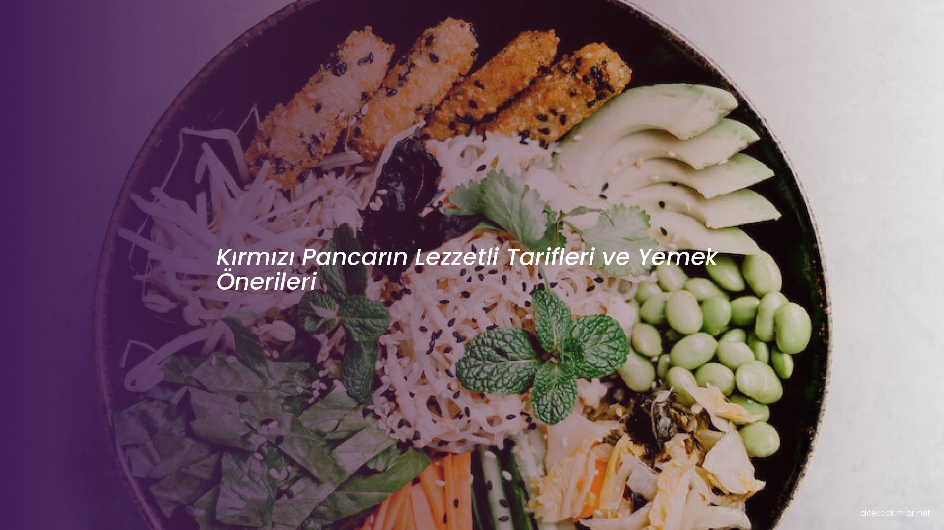 Kırmızı Pancarın Lezzetli Tarifleri ve Yemek Önerileri