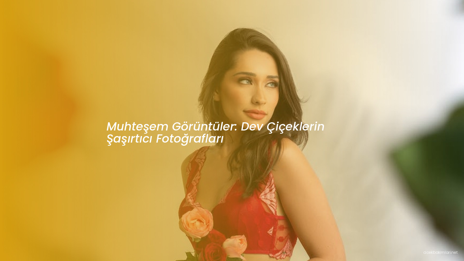 Muhteşem Görüntüler: Dev Çiçeklerin Şaşırtıcı Fotoğrafları