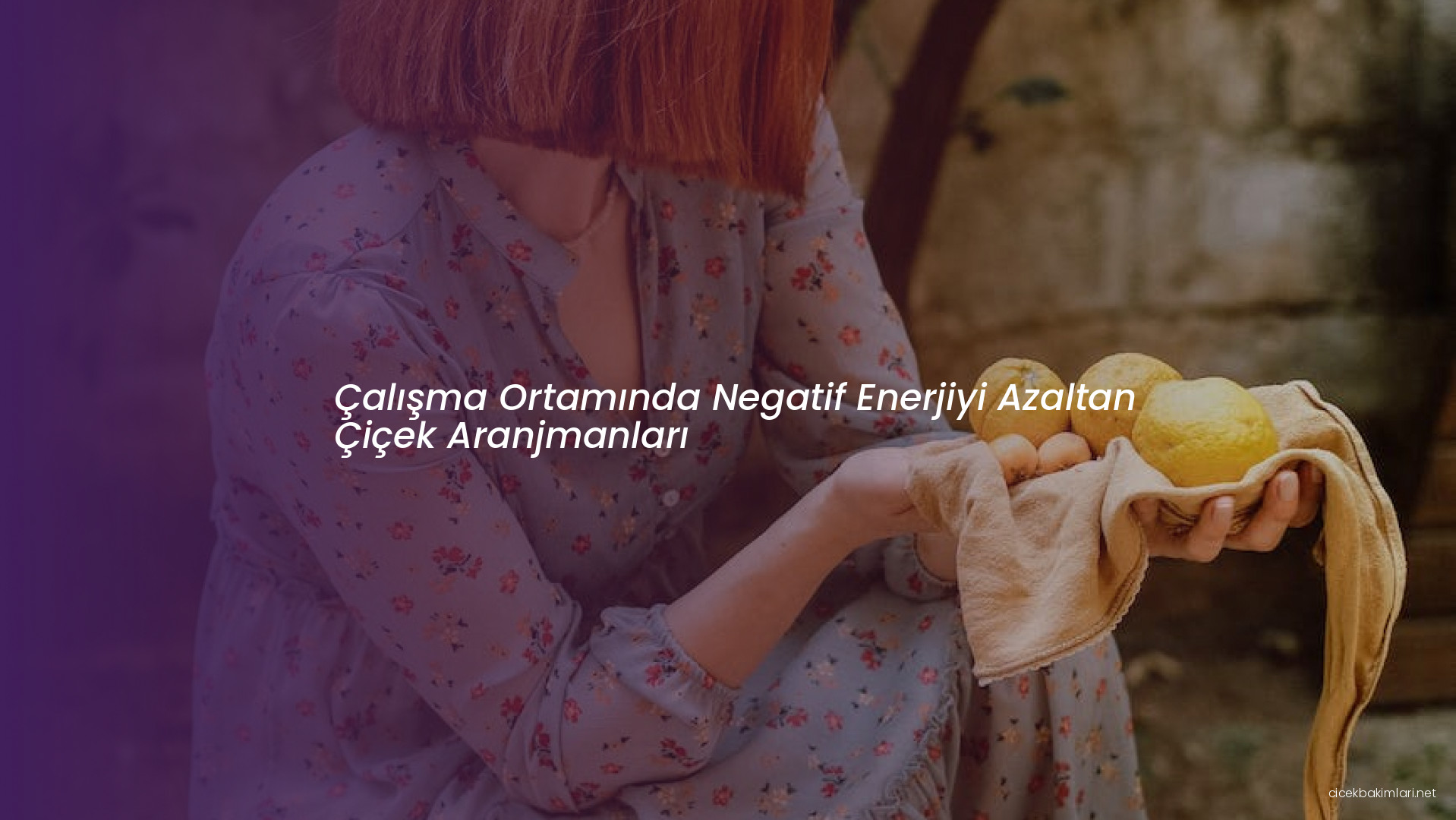 Çalışma Ortamında Negatif Enerjiyi Azaltan Çiçek Aranjmanları