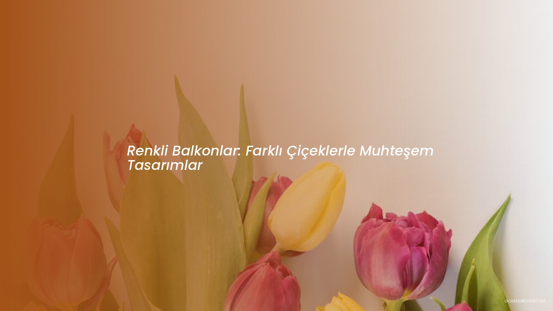Renkli Balkonlar: Farklı Çiçeklerle Muhteşem Tasarımlar