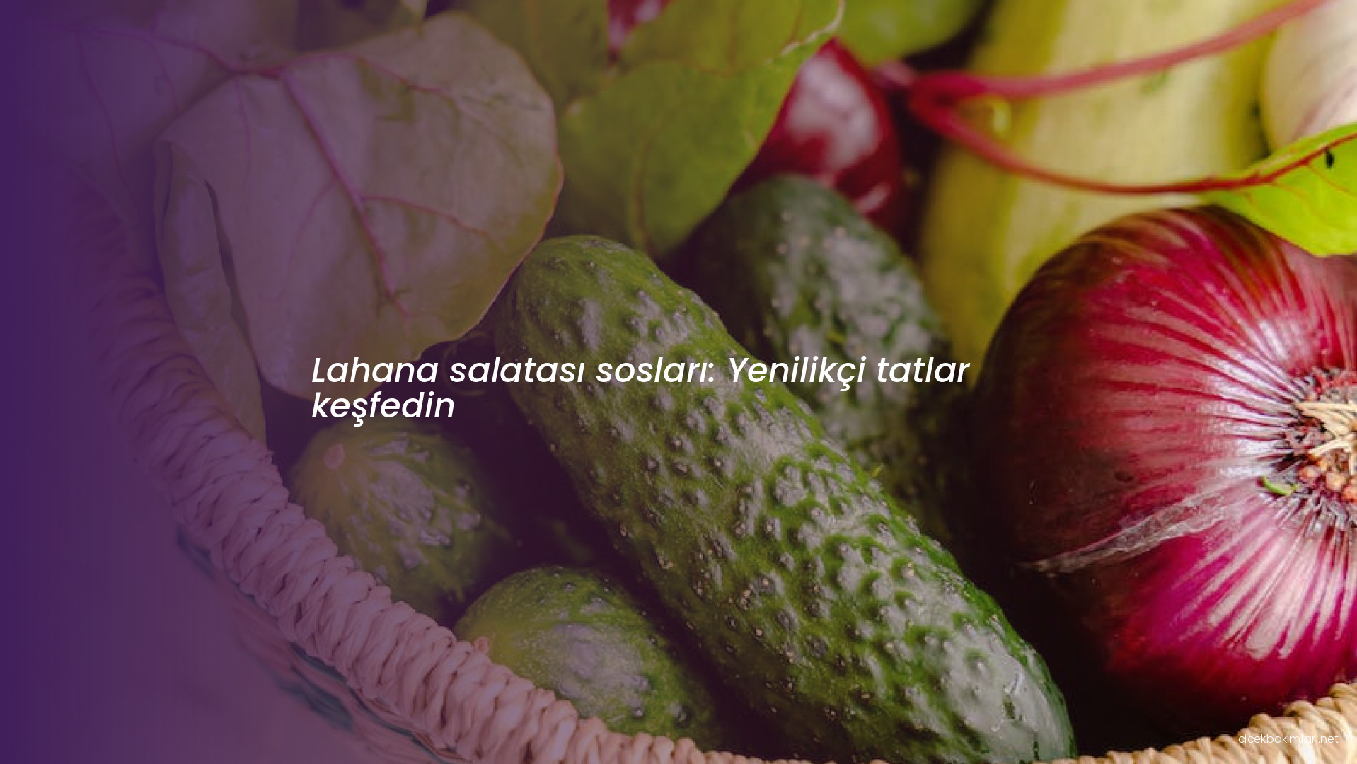 Lahana salatası sosları: Yenilikçi tatlar keşfedin