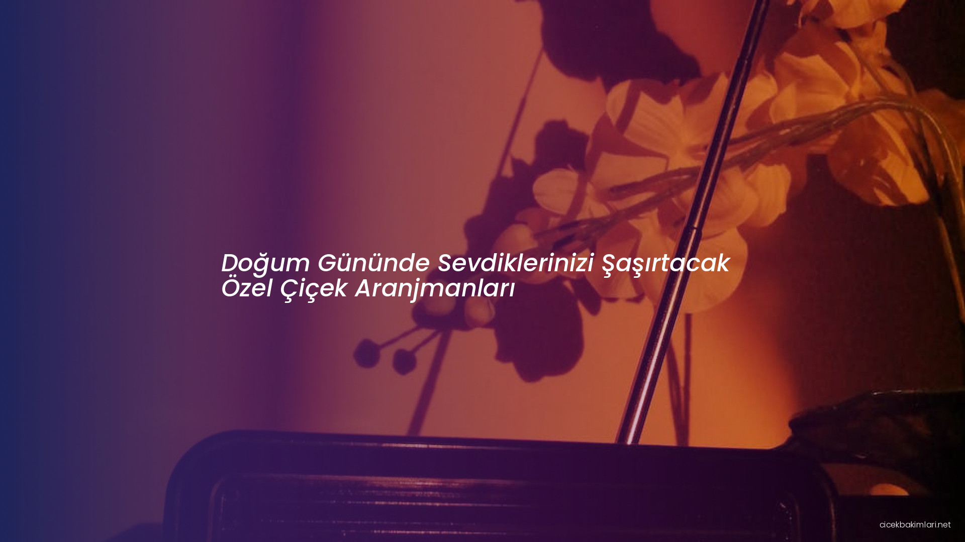 Doğum Gününde Sevdiklerinizi Şaşırtacak Özel Çiçek Aranjmanları