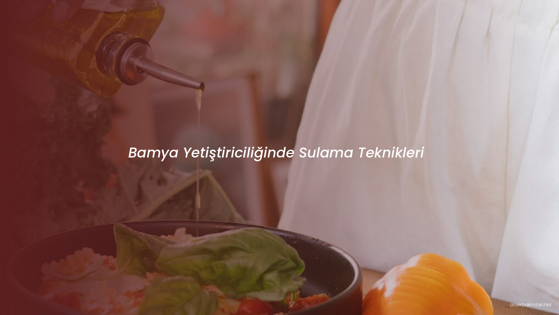 Bamya Yetiştiriciliğinde Sulama Teknikleri