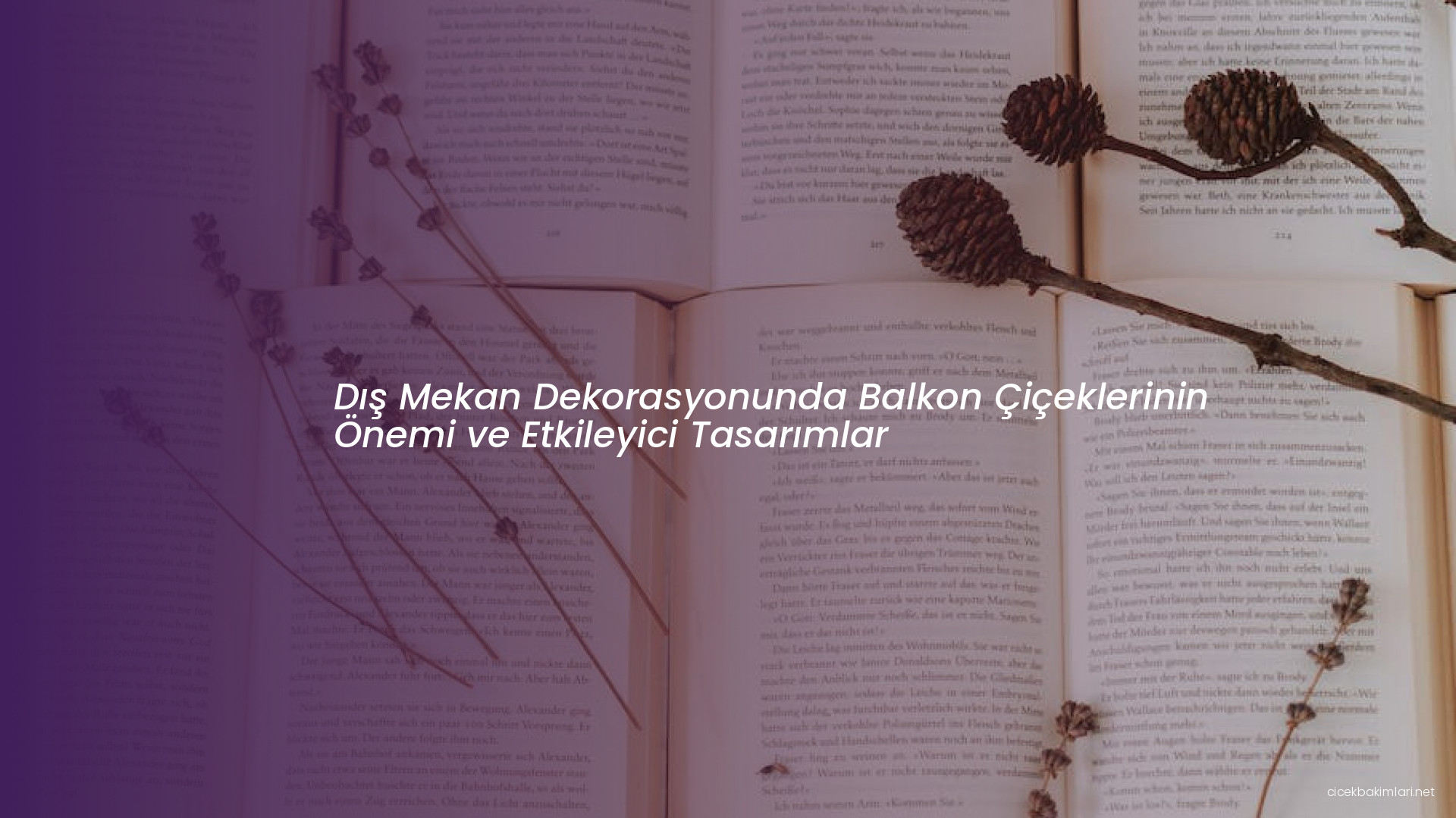 Dış Mekan Dekorasyonunda Balkon Çiçeklerinin Önemi ve Etkileyici Tasarımlar