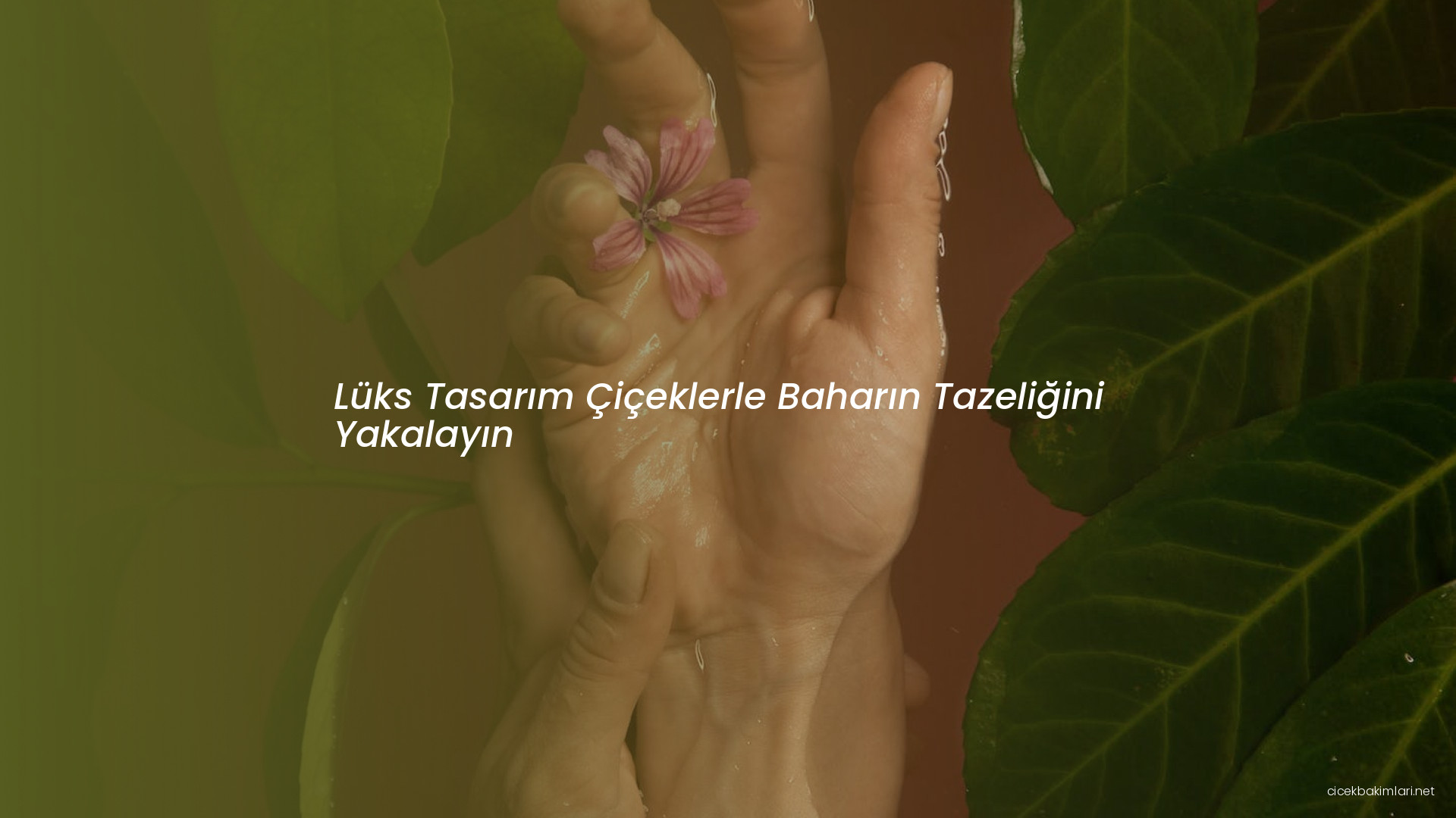 Lüks Tasarım Çiçeklerle Baharın Tazeliğini Yakalayın