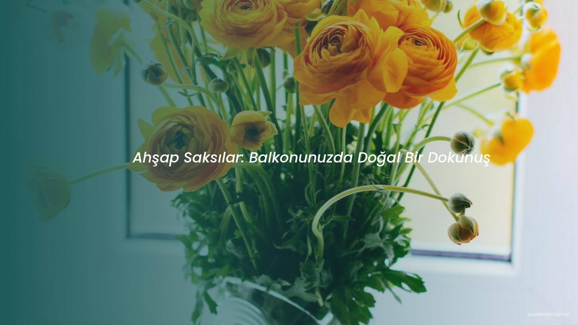 Ahşap Saksılar: Balkonunuzda Doğal Bir Dokunuş